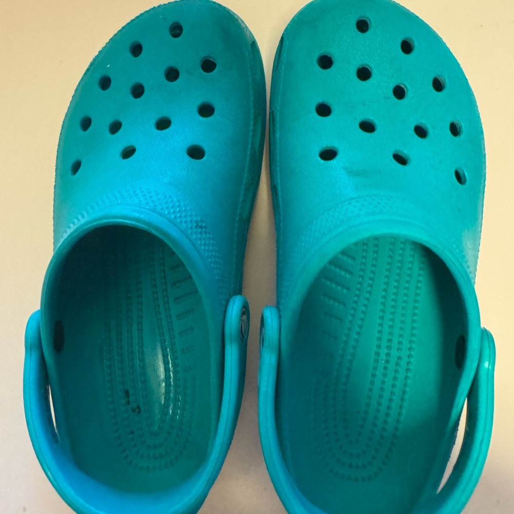 CROCS Vibrant Blue Mules
